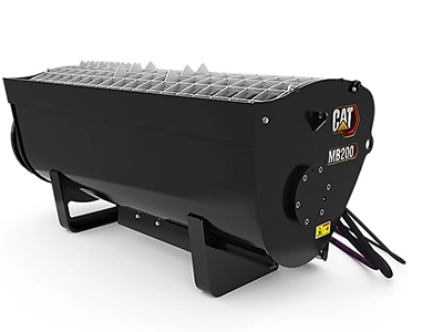 benna miscelatrice per terna caterpillar