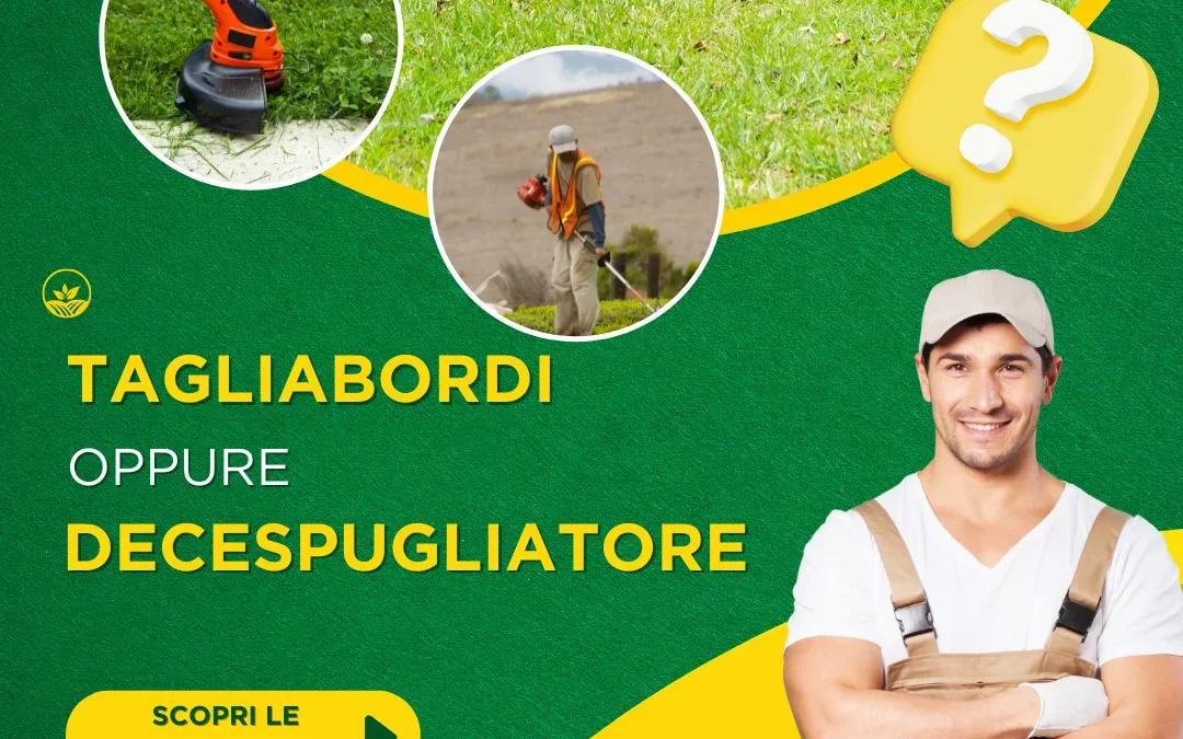 Differenza tra Decespugliatore e Tagliabordi