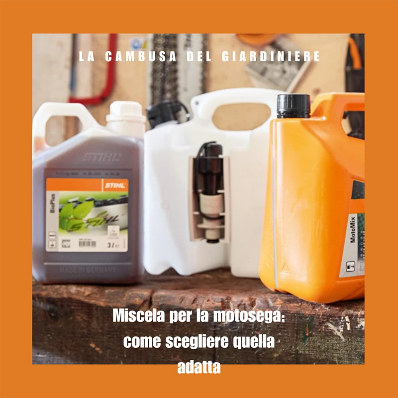 Miscela per la motosega